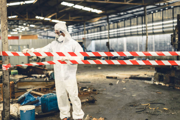 Professional Biohazard technician working in Centerville, PA
